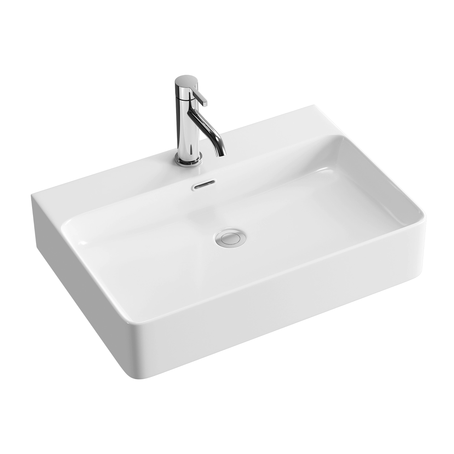 meilong ceramic bathroom sink mc-1288, wall-mountable ceramic vessel sink